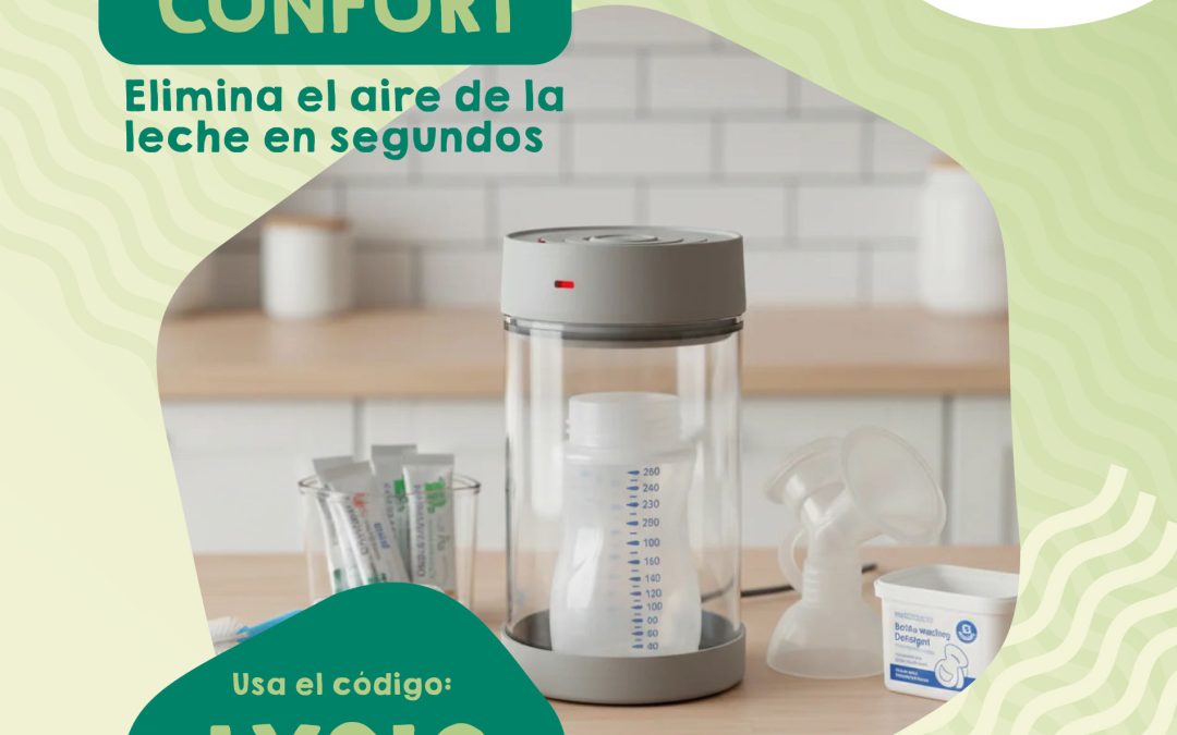 BibePump Bubbless Comfort: menos aire en el biberón para una toma más confortable
