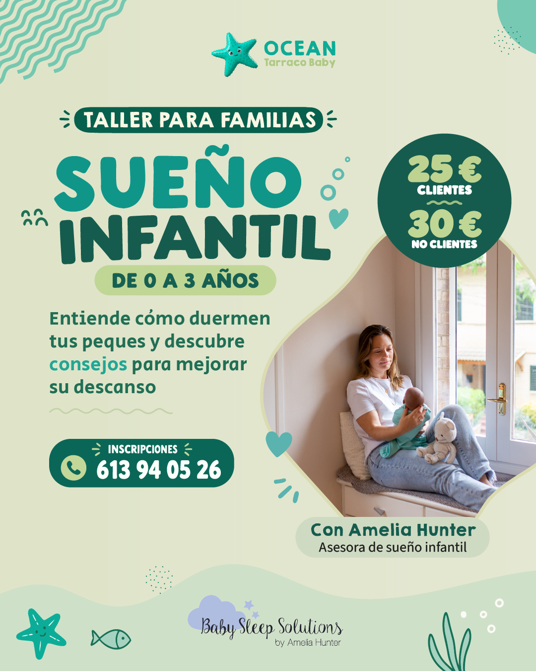 Taller de sueño infantil en Tarragona